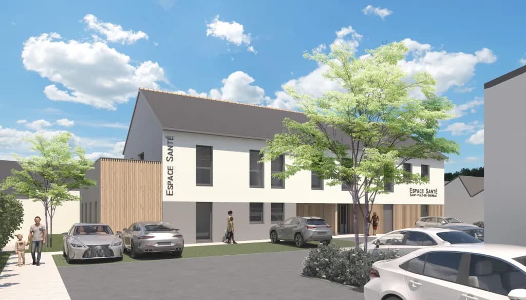 SAINT MALO DE GUERSAC - Espace Santé : Locaux disponibles à la vente ou la location