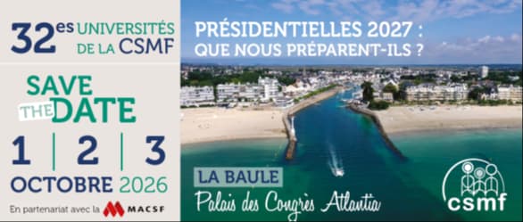 32e Universités de la CSMF